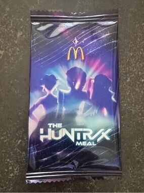 McDonald's The Huntrix Unopened collecting card